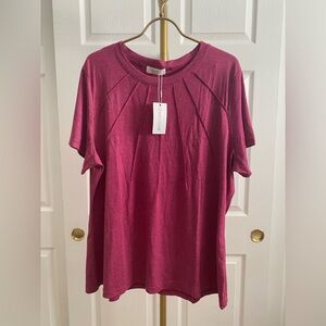 Women's Short Sleeve Tee - Pink